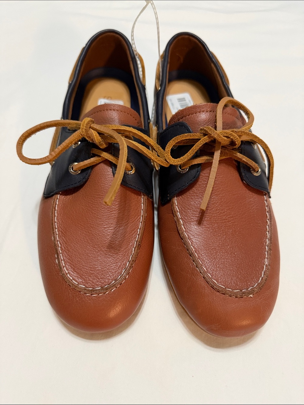 Sperry Women’s Leather Boat Shoes 8 NWT